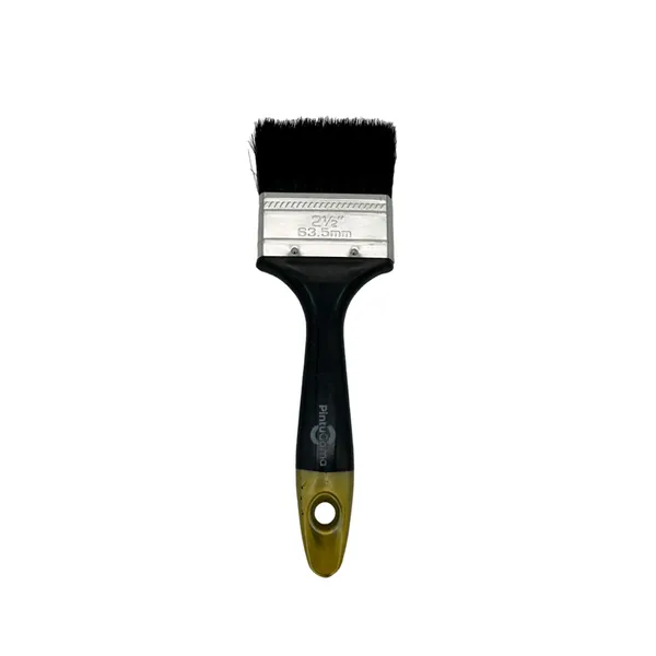 Brocha Pintugama Mango Plástico Cerdas 
Naturales Puras Mezcladas con 
Cerdas SRT 2 1/2"
